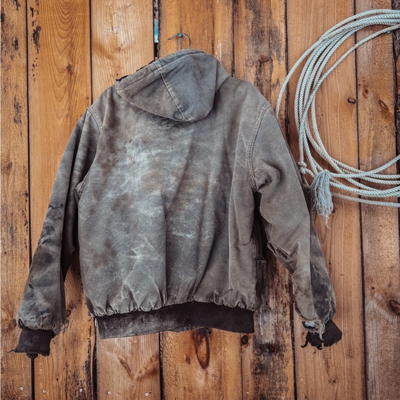 Tough Duck Distressed Work Jacket – Rugged & Worn - Picture 6 of 10